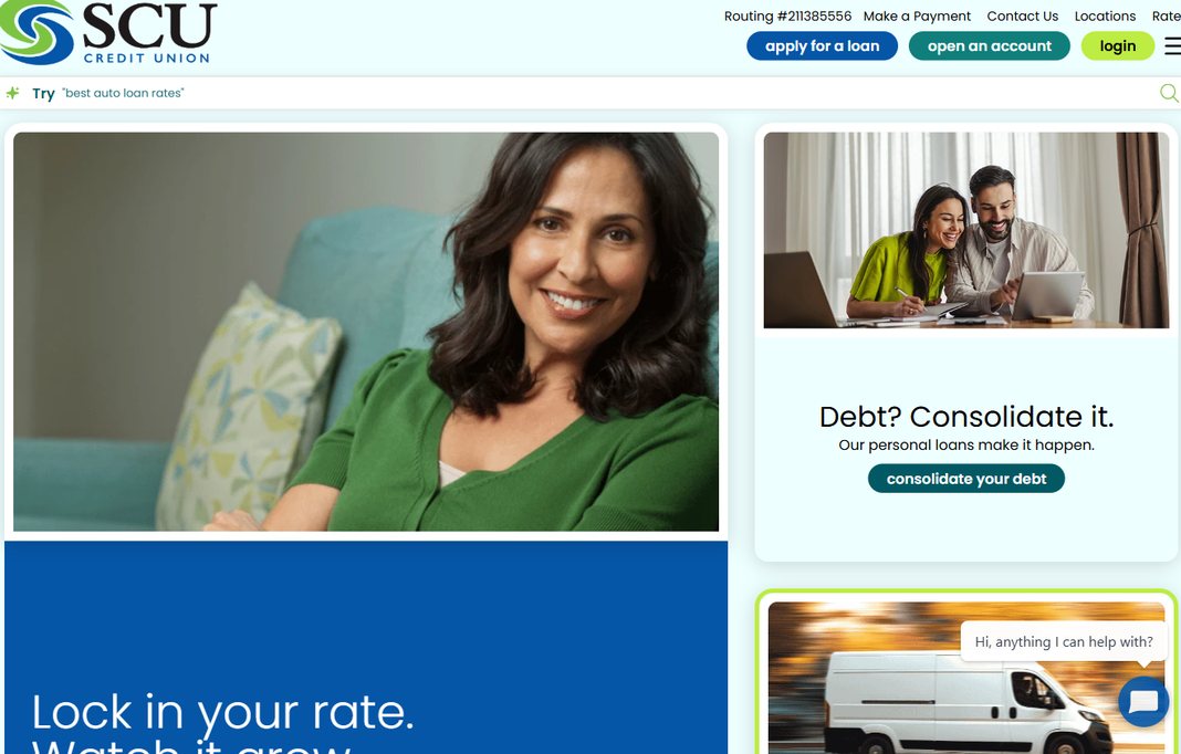 SCU Credit Union – scucu.org