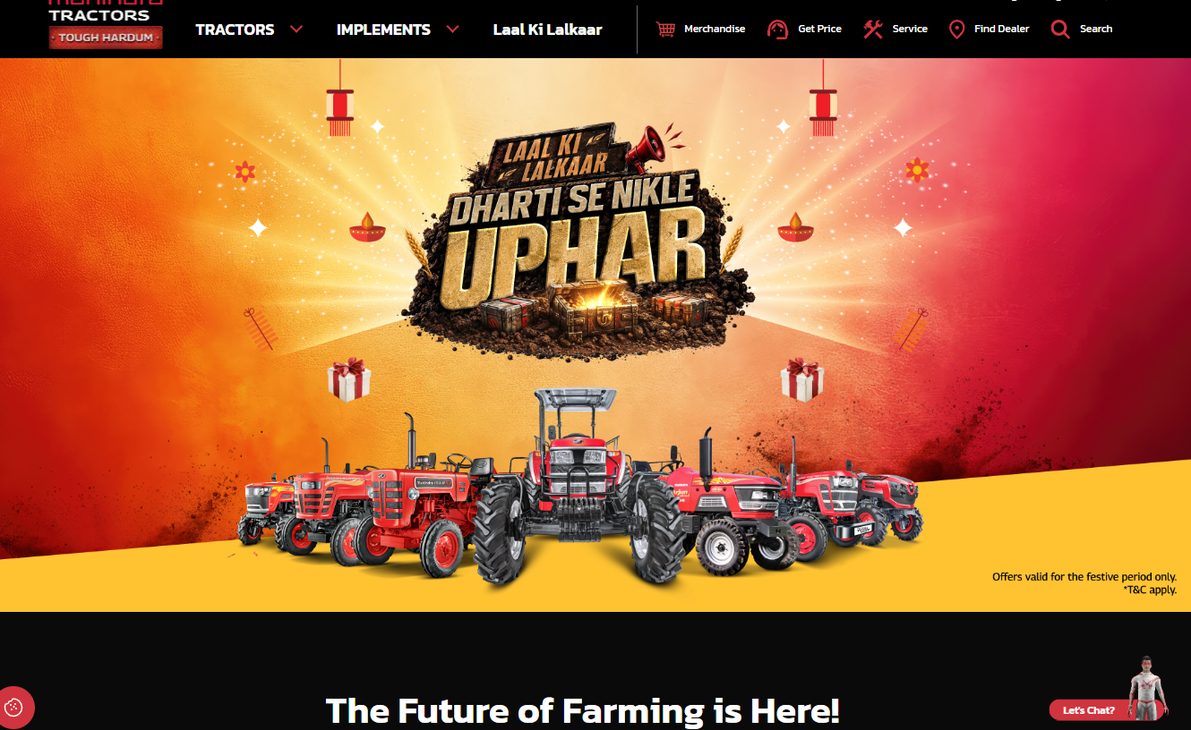 Mahindra – mahindratractor.com