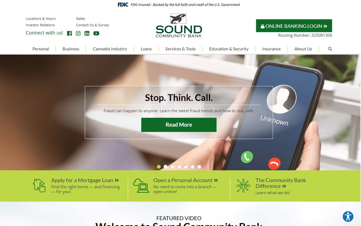 Sound Community Bank – soundcb.com