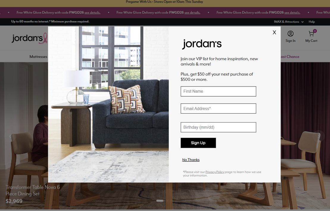 Jordan's – jordansfurniture.com