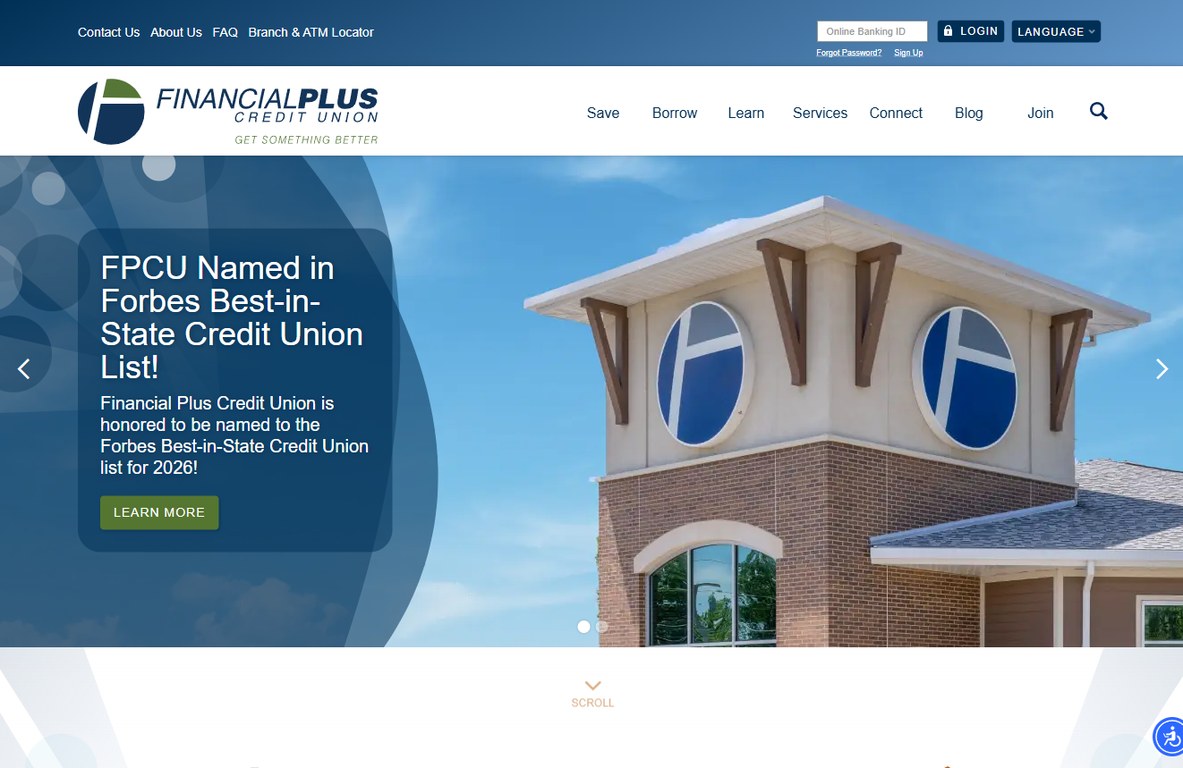 Financial Plus Credit Union – financialpluscu.com