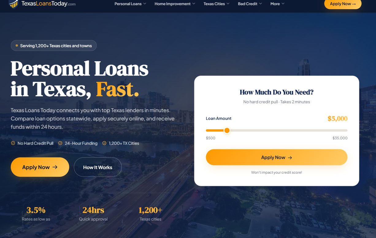 TexasLoansToday – texasloanstoday.com