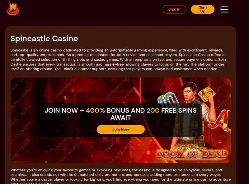 Spin Castle Casino: 10,000 Slots in One Tower